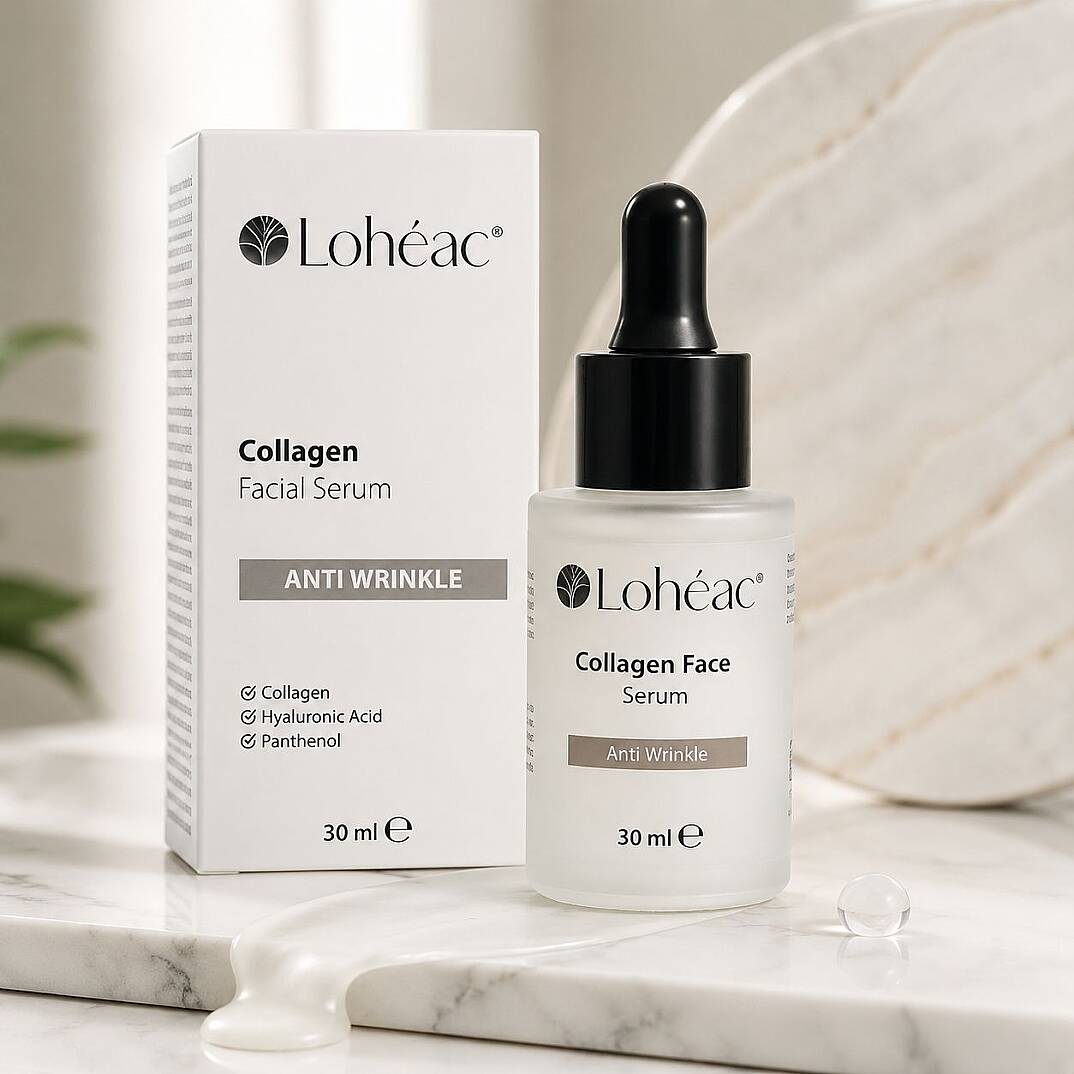 Lohéac Collagen Face Serum 30 ml Kolajen Hyalüronik Asit Panthenol - 1