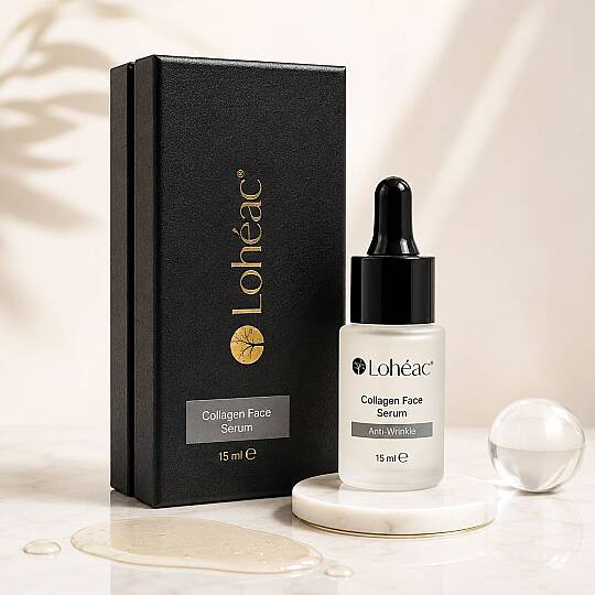 Lohéac Collagen Face Serum Kolajen & Hyaluronik Asit 15 ml