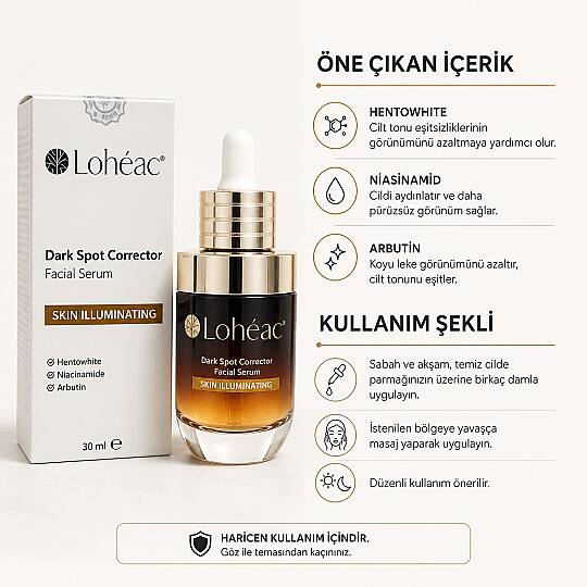 Lohéac Dark Spot Corrector Leke Karşıtı Yüz Serumu 30 ml - 2
