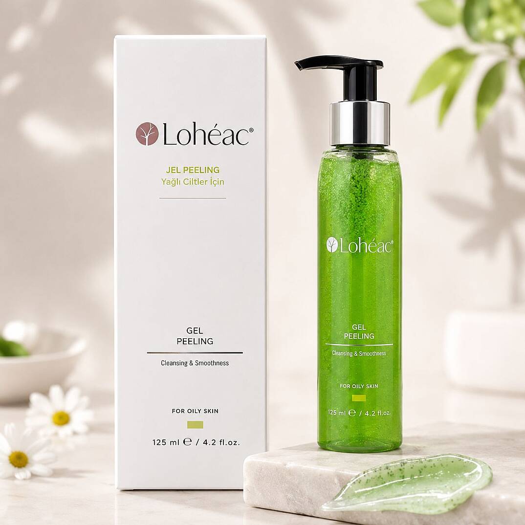 Lohéac Jel Peeling Yağlı Ciltler İçin Siyah Nokta Karşıtı 125 ml - 1