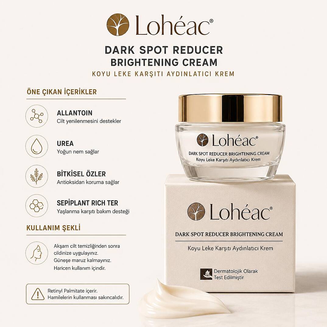 Lohéac Koyu Leke Karşıtı Aydınlatıcı Bakım Kremi 50 ml - 2