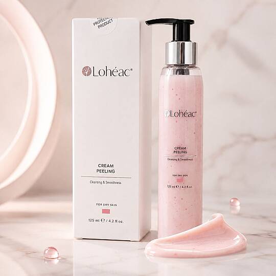 Lohéac Krem Peeling Kuru Ciltler İçin Arındırıcı Bakım 125 ml