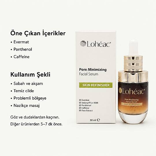 Lohéac Pore Minimizing Gözenek Görünümü Yüz Serumu 30 ml - 2