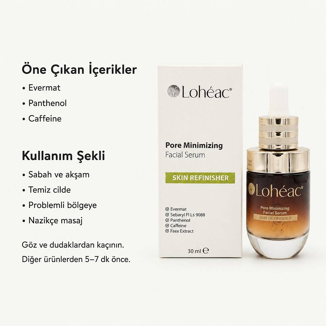 Lohéac Pore Minimizing Gözenek Görünümü Yüz Serumu 30 ml - 2