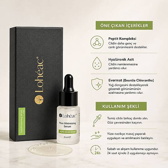Lohéac Pore Minimizing Gözenek Sıkılaştırıcı Bakım Serumu 15 ml - 2