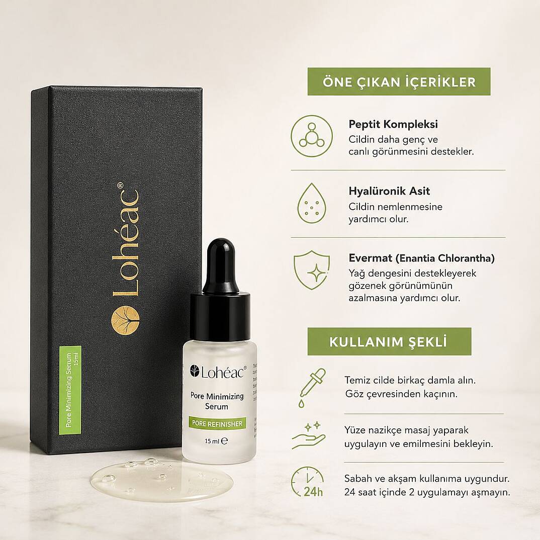 Lohéac Pore Minimizing Gözenek Sıkılaştırıcı Bakım Serumu 15 ml - 2