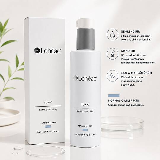 Lohéac Yağlı Ciltler İçin Arındırıcı Tonik 200 ml