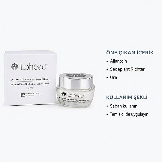 Lohéac Yaşlanma Karşıtı Gündüz Kremi SPF 30 50 ml - 2
