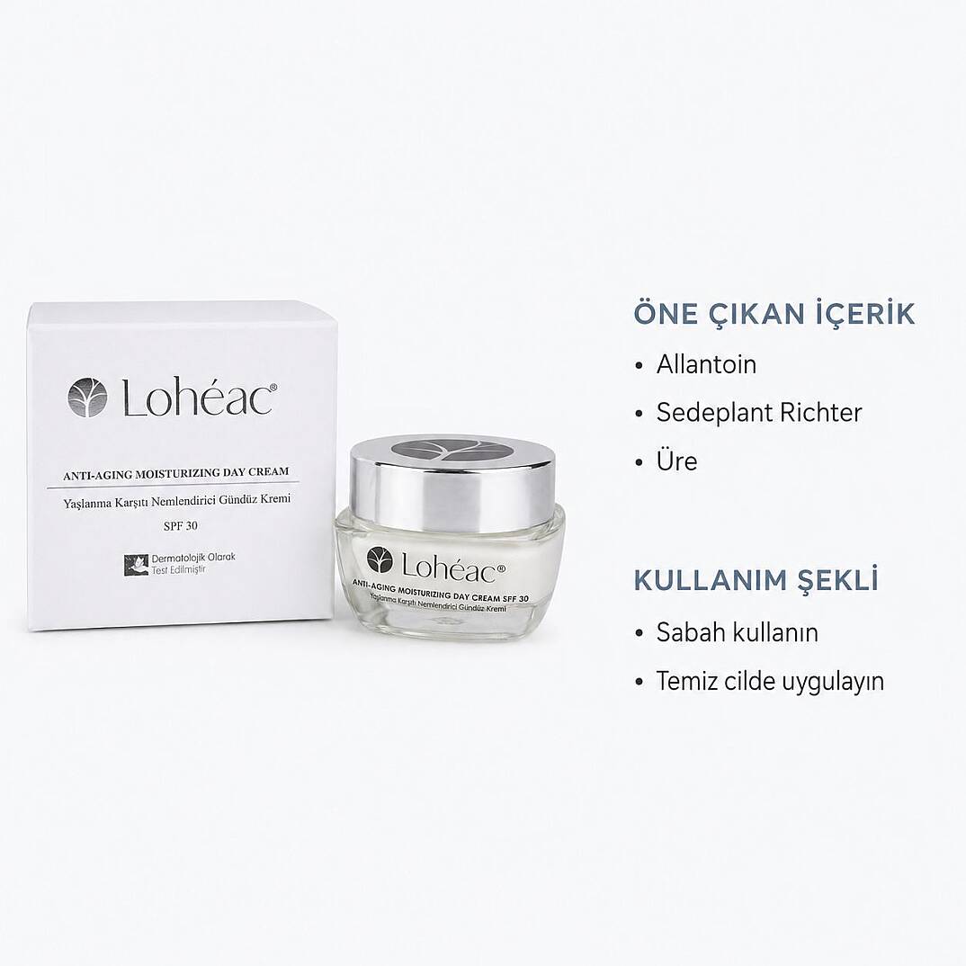 Lohéac Yaşlanma Karşıtı Gündüz Kremi SPF 30 50 ml - 2