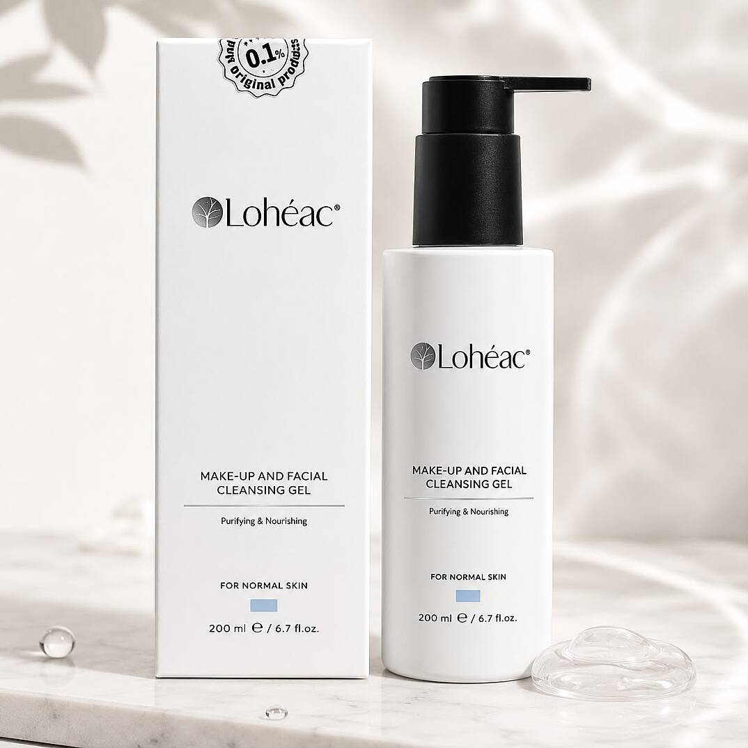 Lohéac Yüz ve Makyaj Temizleme Jeli Normal Ciltler İçin 200 ml - 1