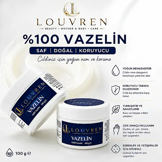 louvren %100 Vazelin 100 g - 2