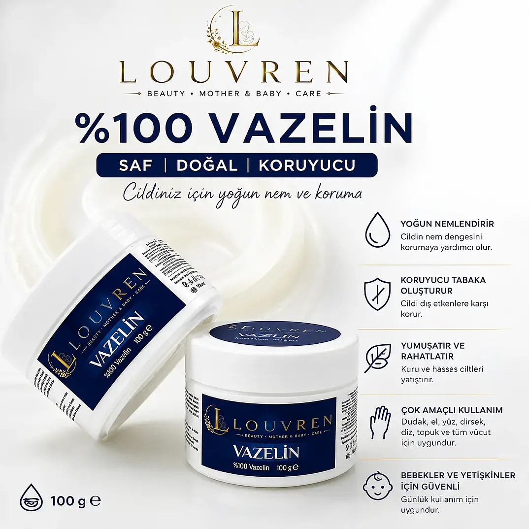 louvren %100 Vazelin 100 g - 2