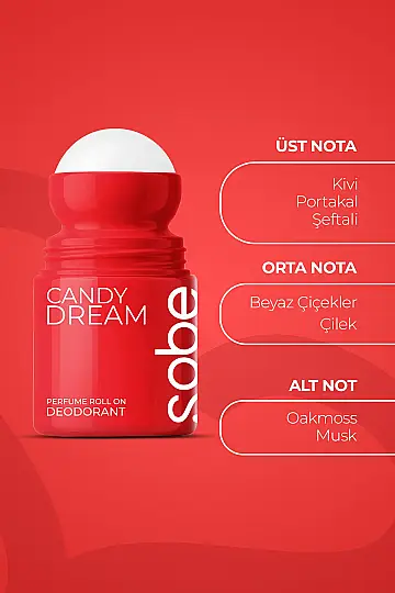 SOBE CANDY DREAM Parfümlü Deodorant - 3