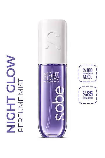 sobe sense of beauty Night Glow Parfüm Mist Saç ve Vücut Spreyi