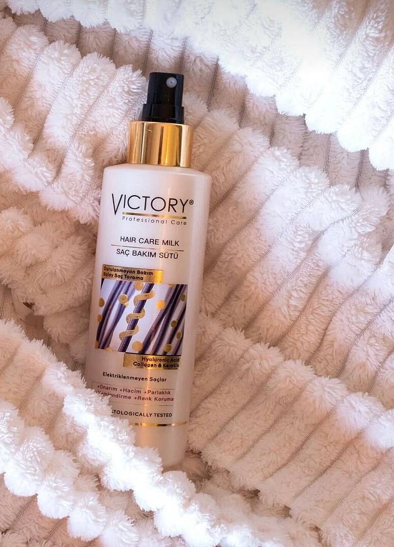Victory Keratin & Kolajen Saç Bakım Sütü Spreyi Kolay Tarama Spreyi 200 ml - 1