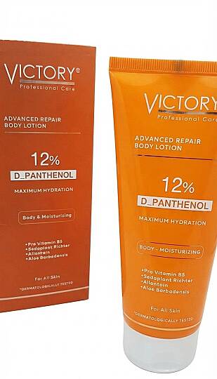 Victory Onarıcı Vücut Bakım Losyonu %12 D_panthenol 200 ml - 2