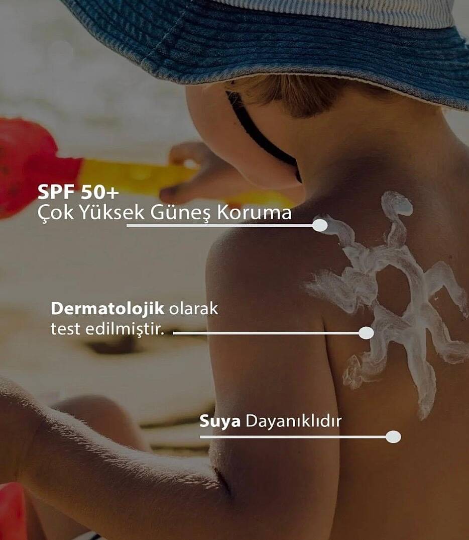 Victory SPF50+ Yüksek Güneş Korumalı Çocuk Vücut Kremi - 200 ML - 4