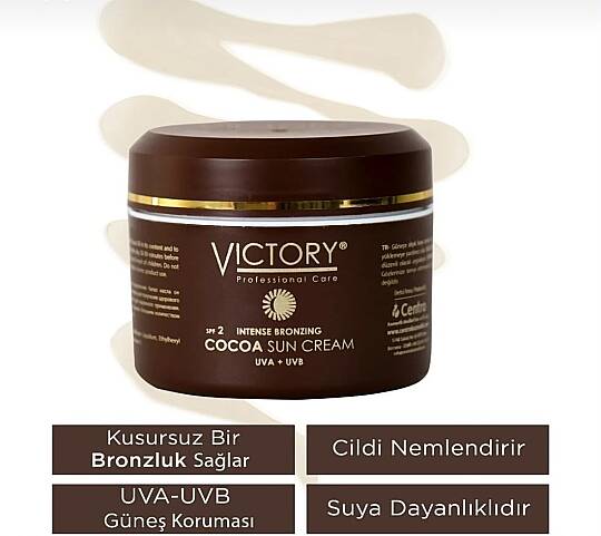 Victory Yoğun Bronzlaştırıcı Kakao Kremi 150 ml