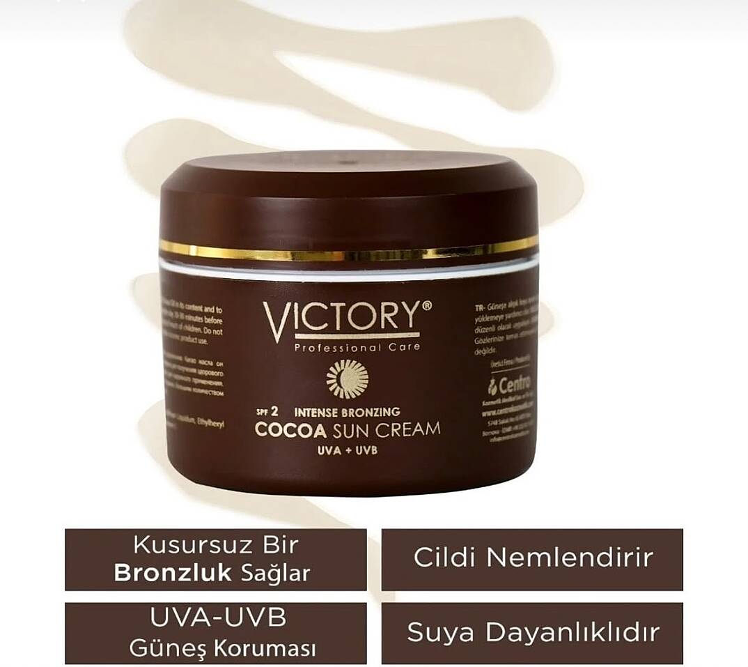 Victory Yoğun Bronzlaştırıcı Kakao Kremi 150 ml - 1