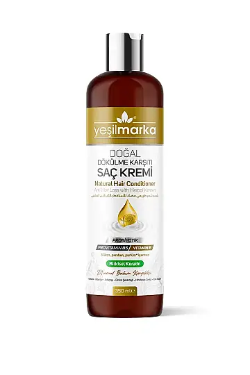 YEŞİLMARKA Doğal Dökülme Karşıtı Saç Kremi