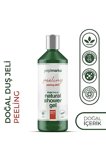 YEŞİLMARKA Doğal Duş Jeli (peeling etki) - 2