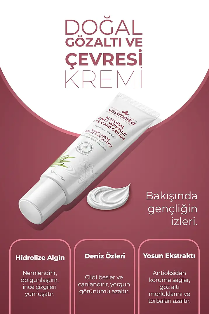 YEŞİLMARKA Doğal Göz Altı ve Çevresi Kremi - 4