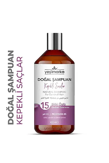 YEŞİLMARKA Doğal Şampuan - Kepekli Saçlar