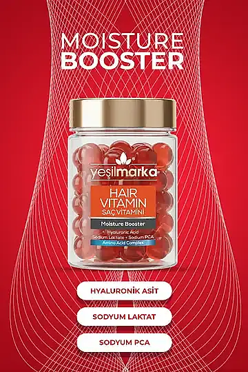 YEŞİLMARKA Saç Vitamini - Moisture Booster Canlandırıcı - Kır, Uygula & Parla! - 3